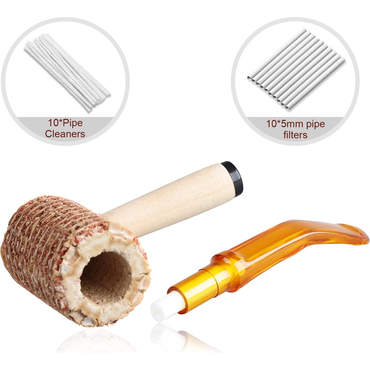 Pipa de Maíz Joyoldelf - Kit para Principiantes con Filtros