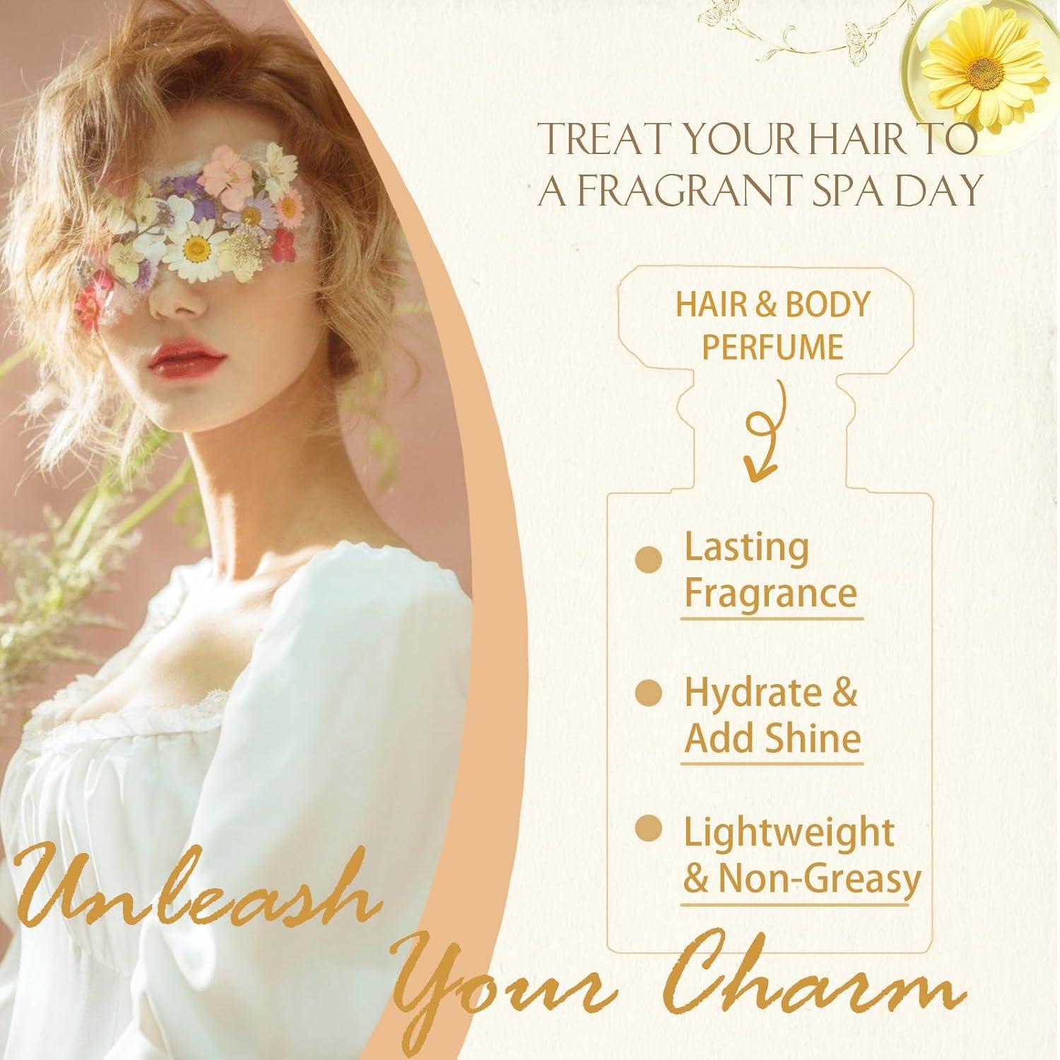 Aceite de Perfume para Cabello Callmynm 29.57 ml - Nutre y Hidrata