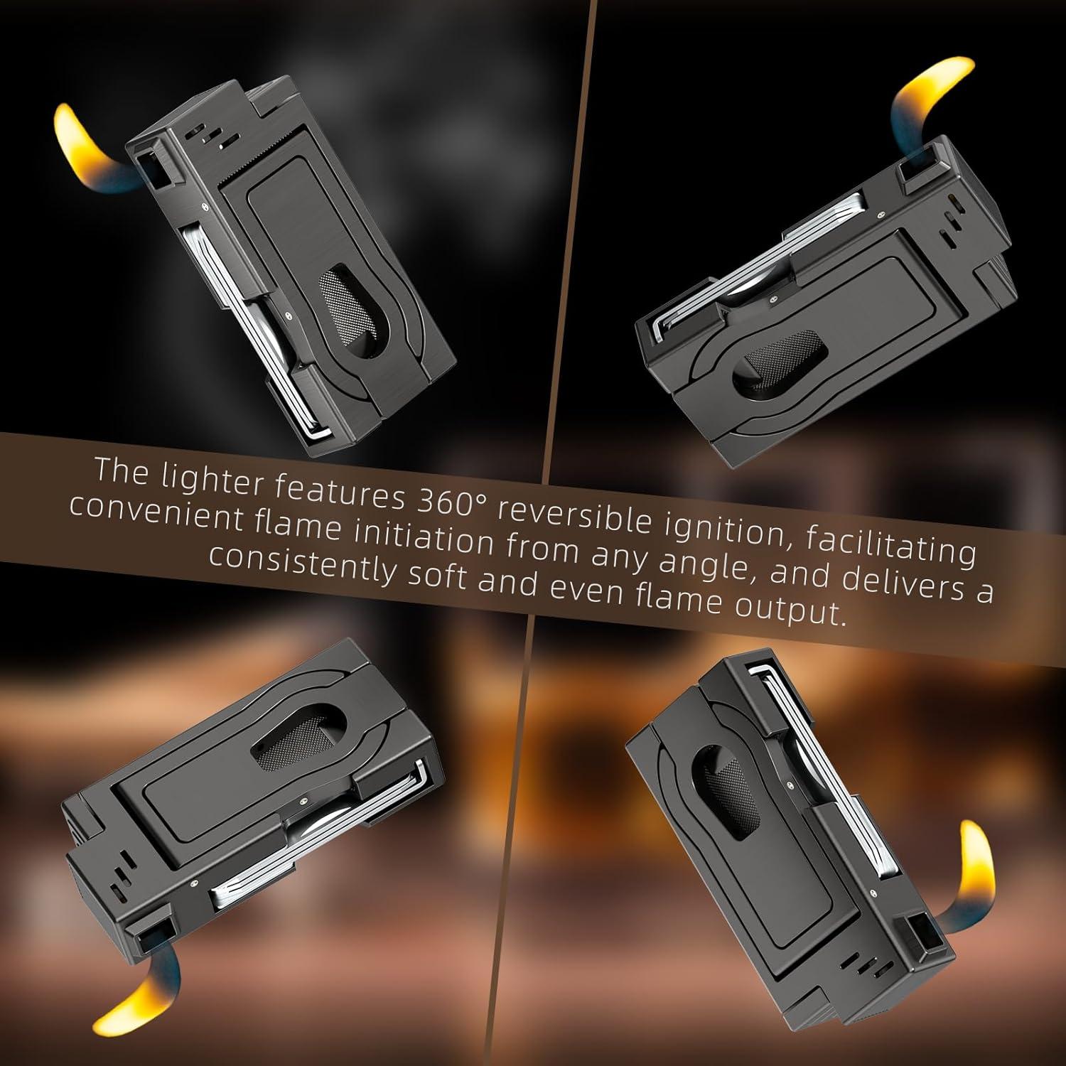 Encendedor de Tubo FANKAI 3 en 1 con Soporte y Limpieza