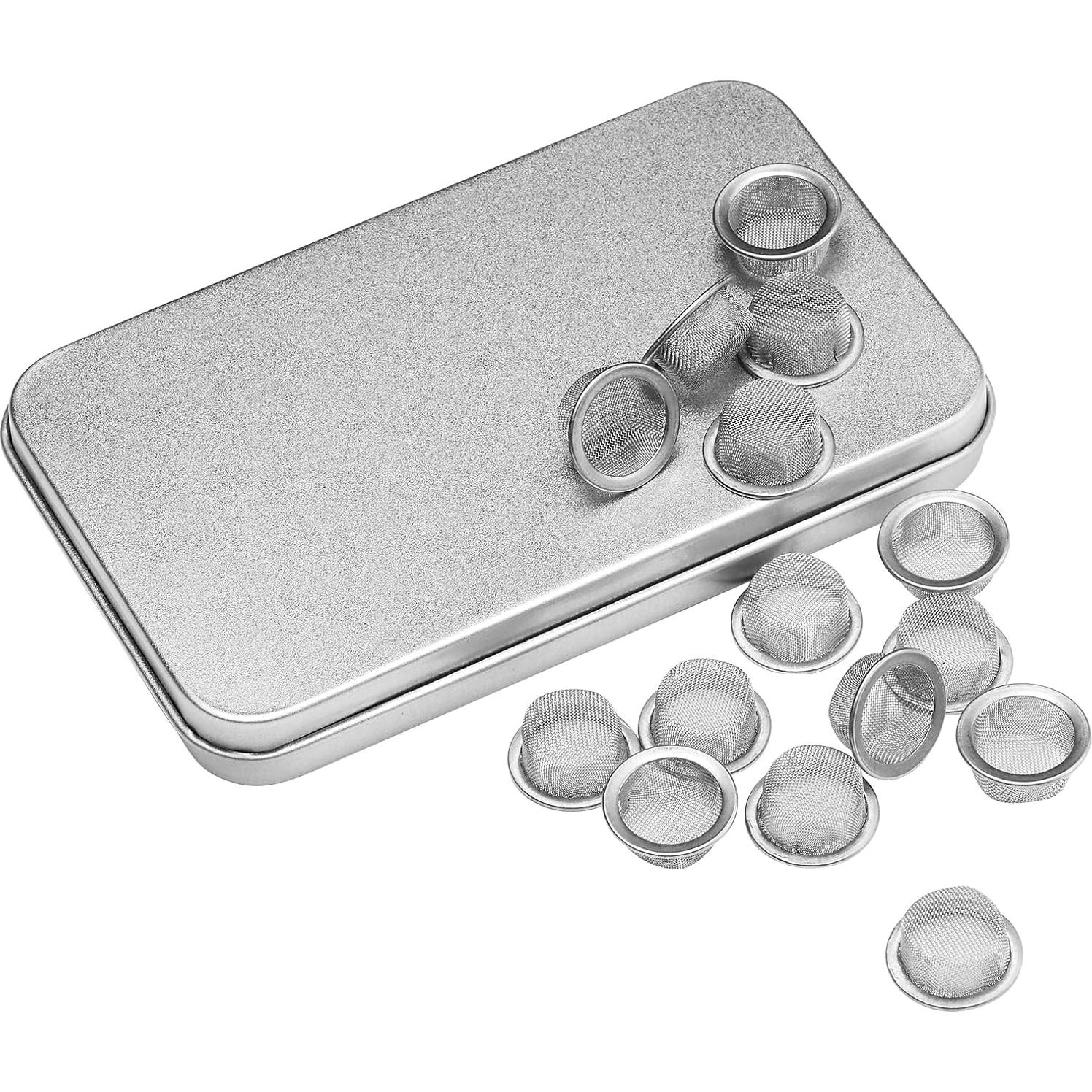 Pantallas de Acero Inoxidable Stanker 15pcs 1.27cm con Caja