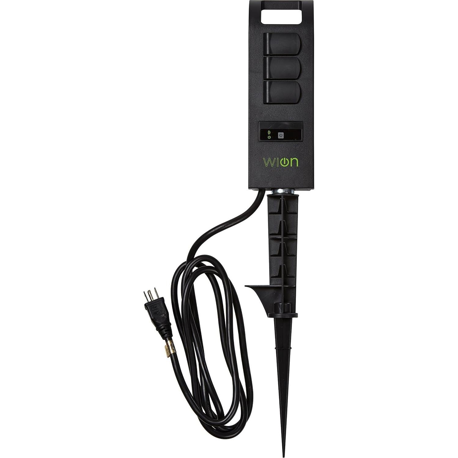 Temporizador WiOn 50053 Estaca Jardín Wi-Fi 3 Salidas