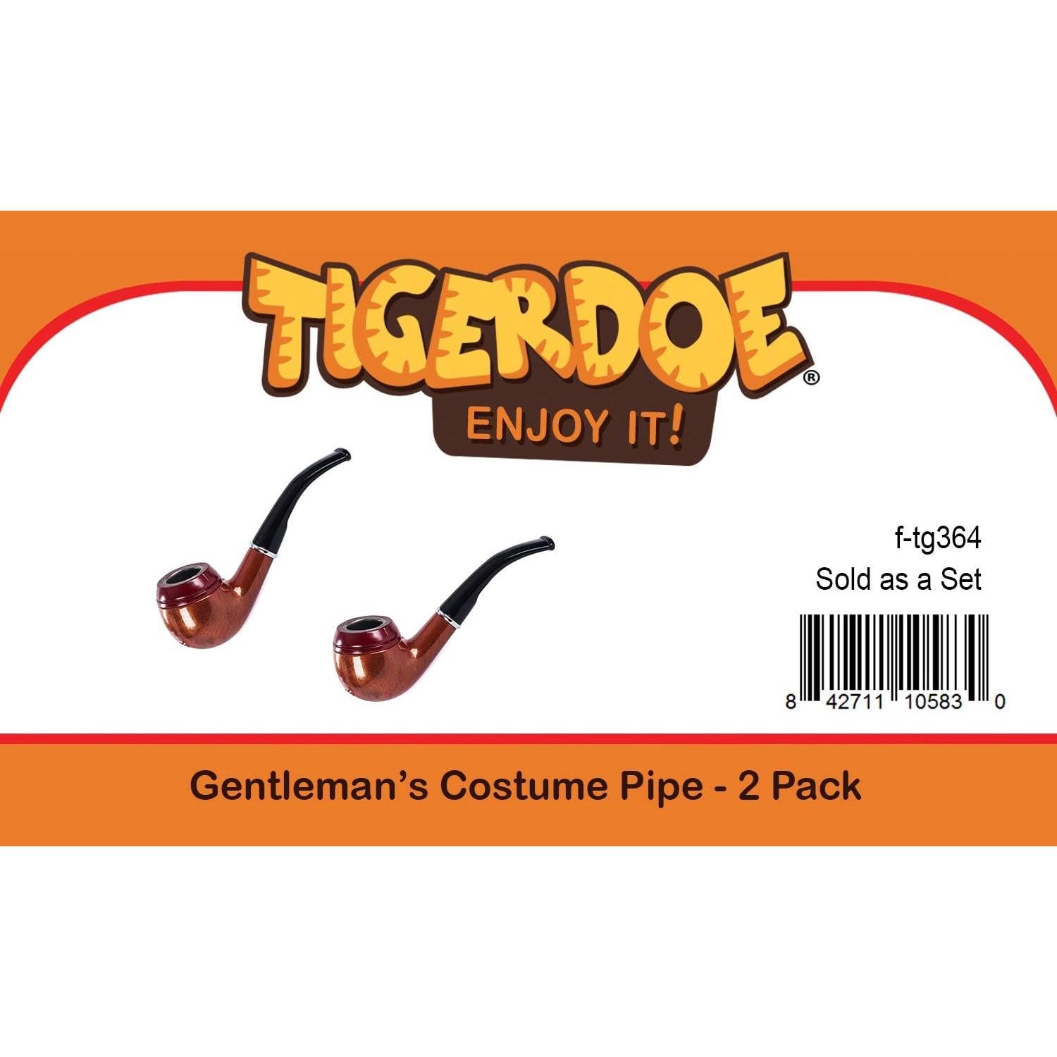 Pipas de Disfraz para Caballeros 2 Pk - Tigerdoe
