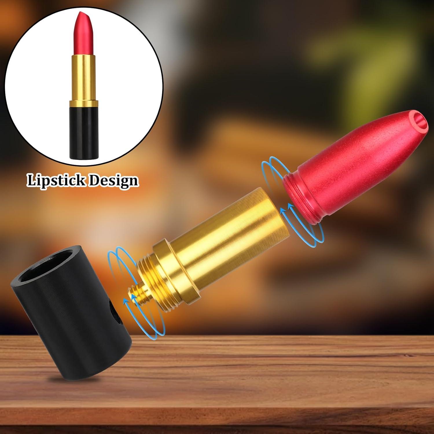 Pipe Scraper Set,Lipstick PipeTobaccoPipe with 3-in-1 TobaccoPipe Removable Cleaning Ashtray Accessories for Beginners and Lovers