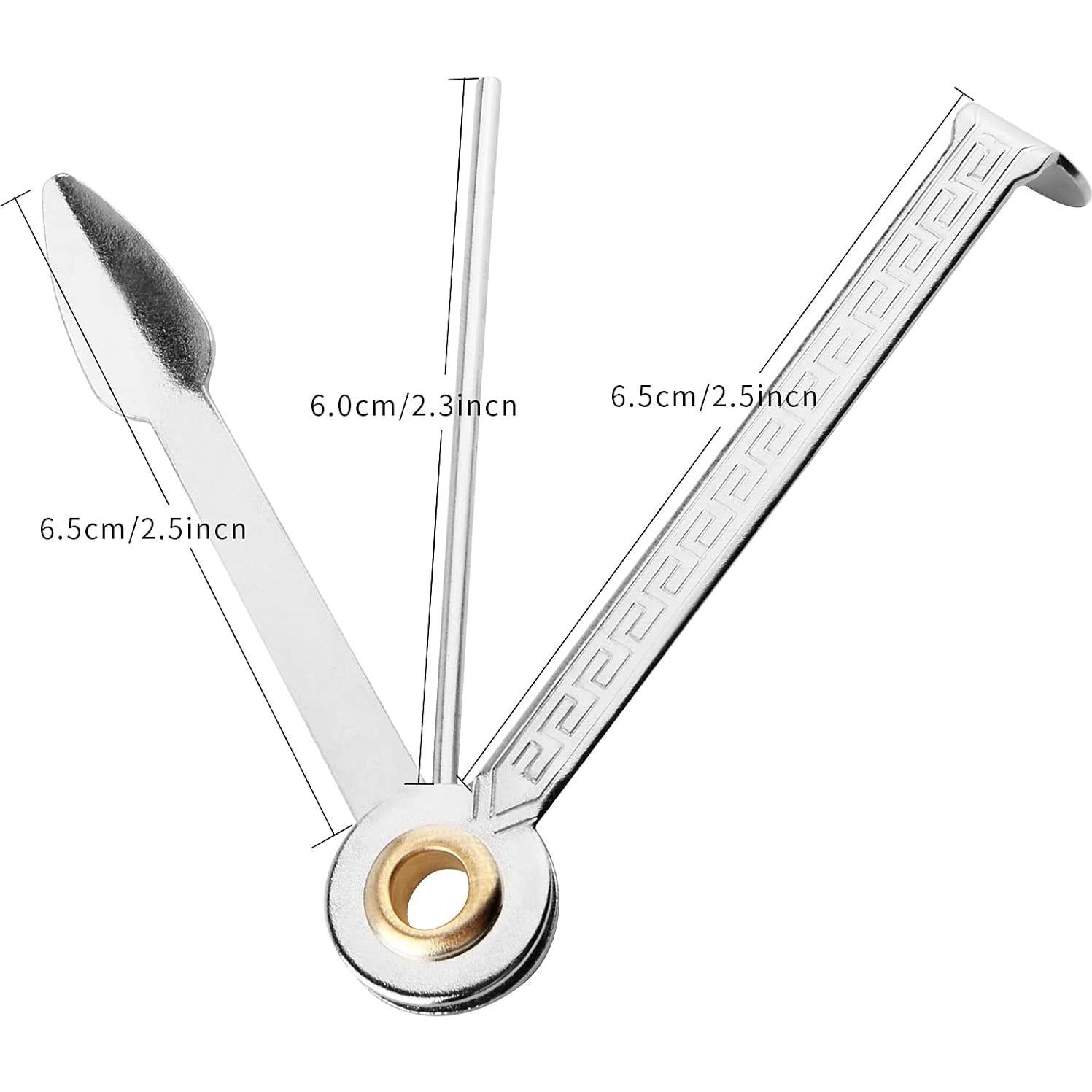 5 Piezas Herramienta de Limpieza de Tubos Golden Pearl 3 en 1