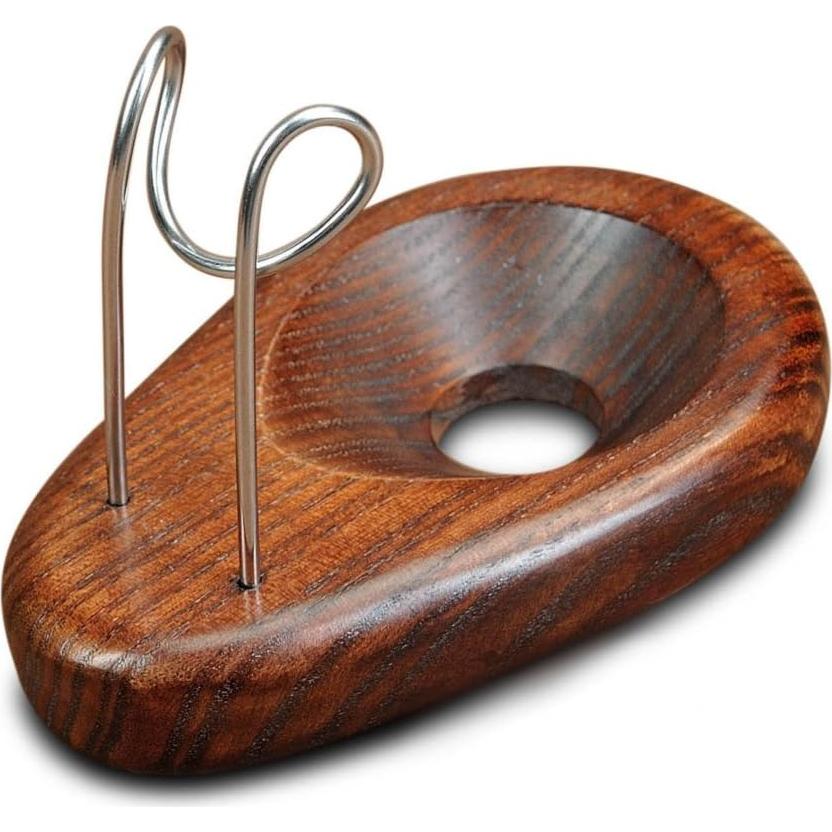 Soporte para pipa de tabaco KAF1 de madera de fresno