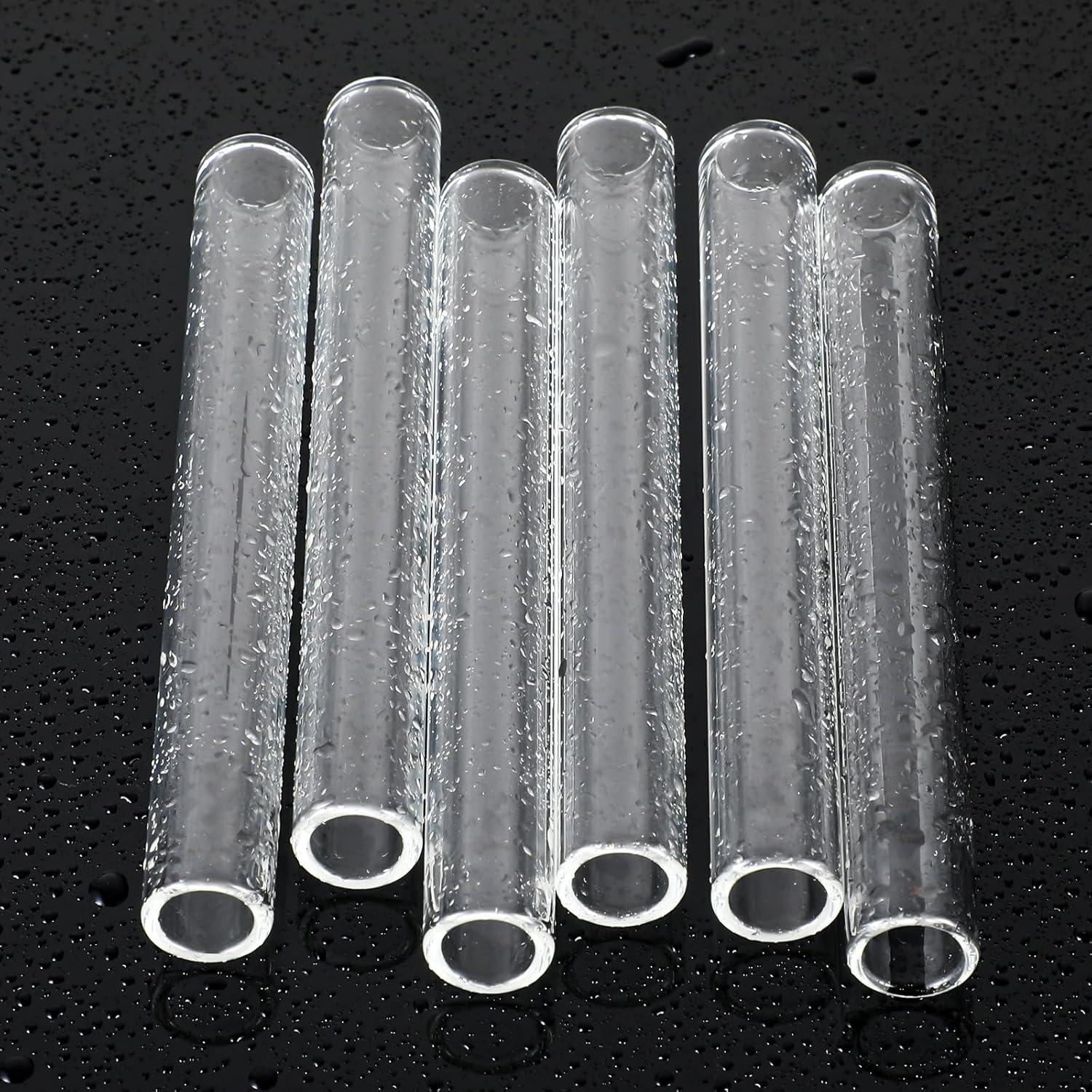 6 Tubos de Vidrio de Borosilicato 10 cm FoldTier