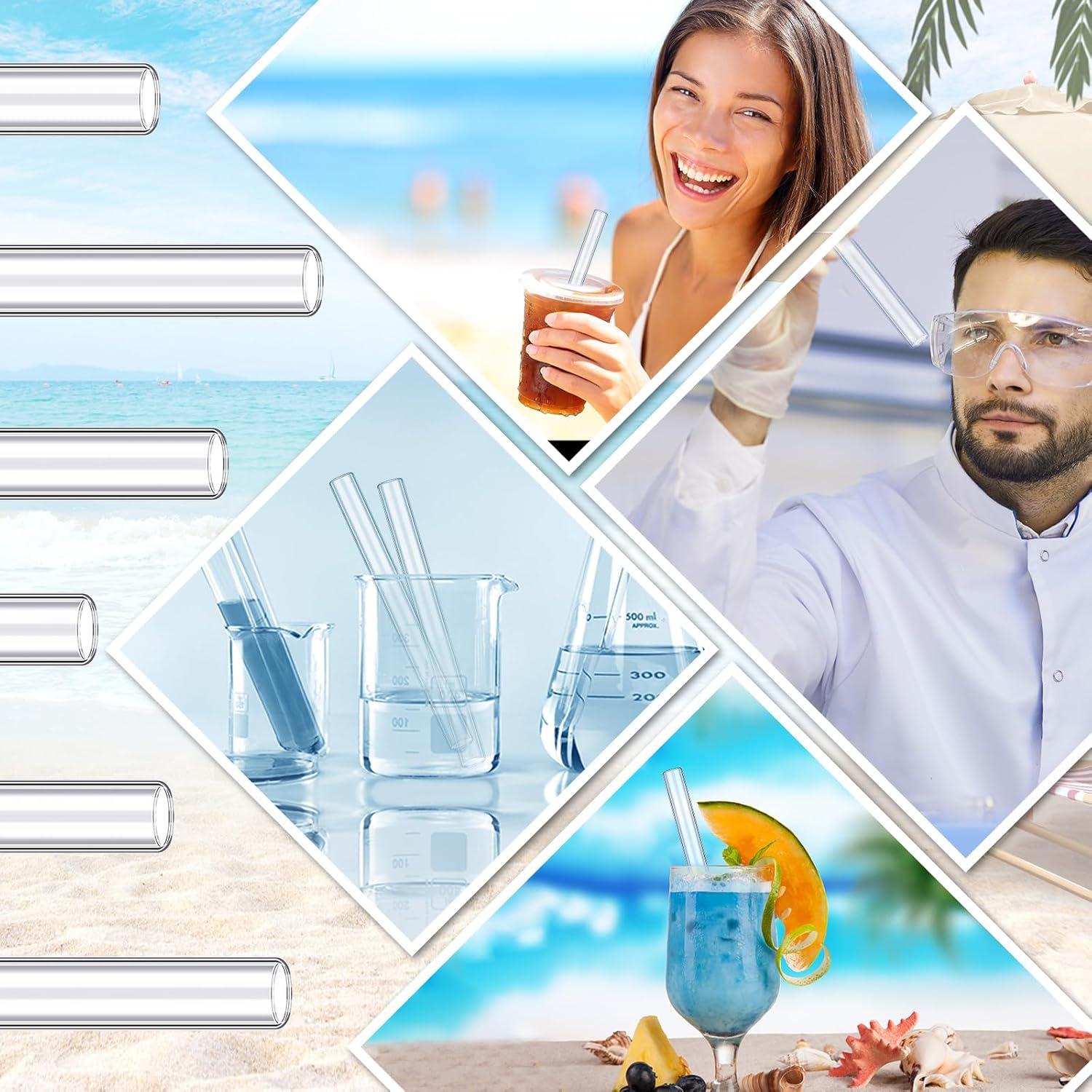 6 Tubos de Vidrio de Borosilicato 10 cm FoldTier