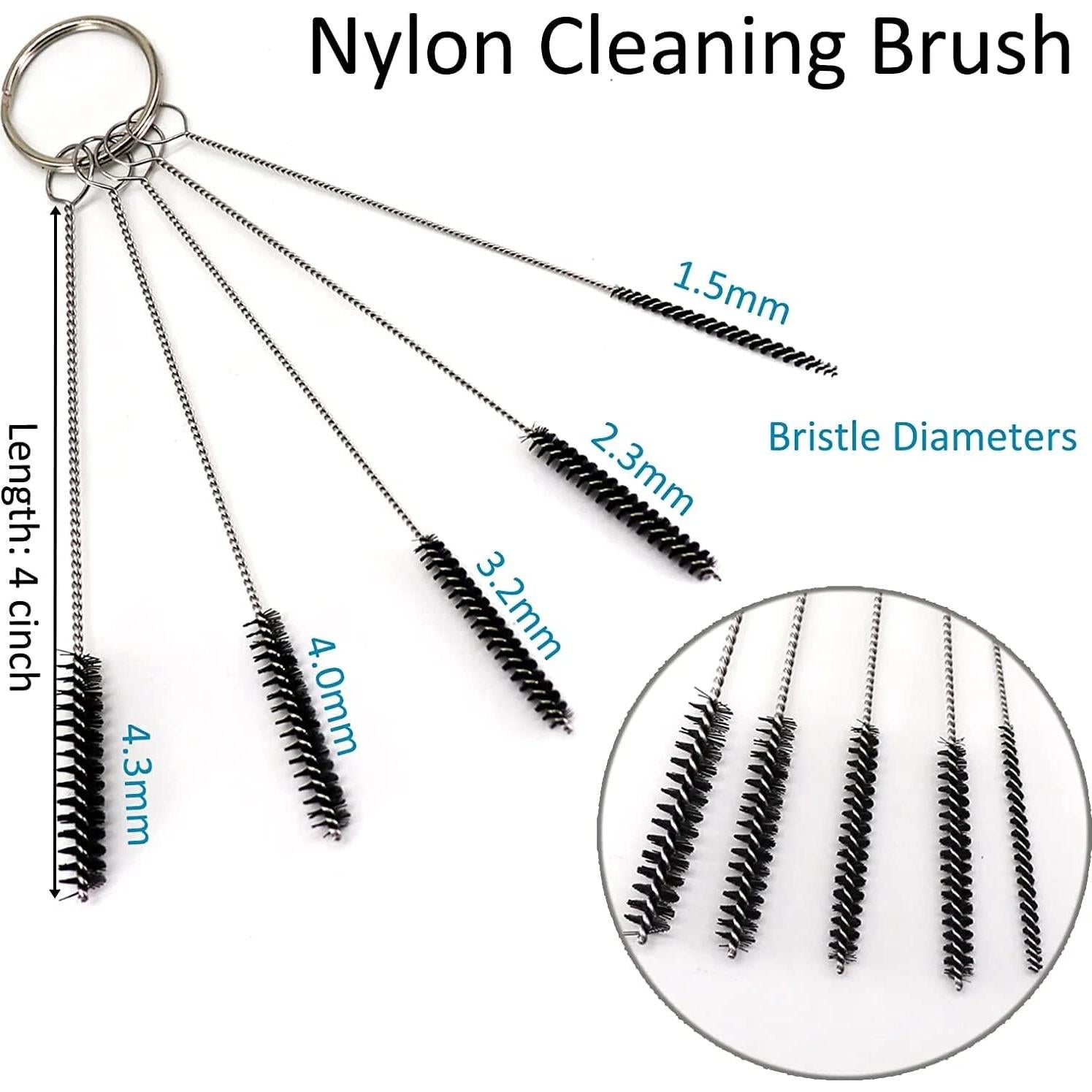 50 Piezas Pantallas de Tubo BAOLSLS 1.27 cm Acero Inoxidable