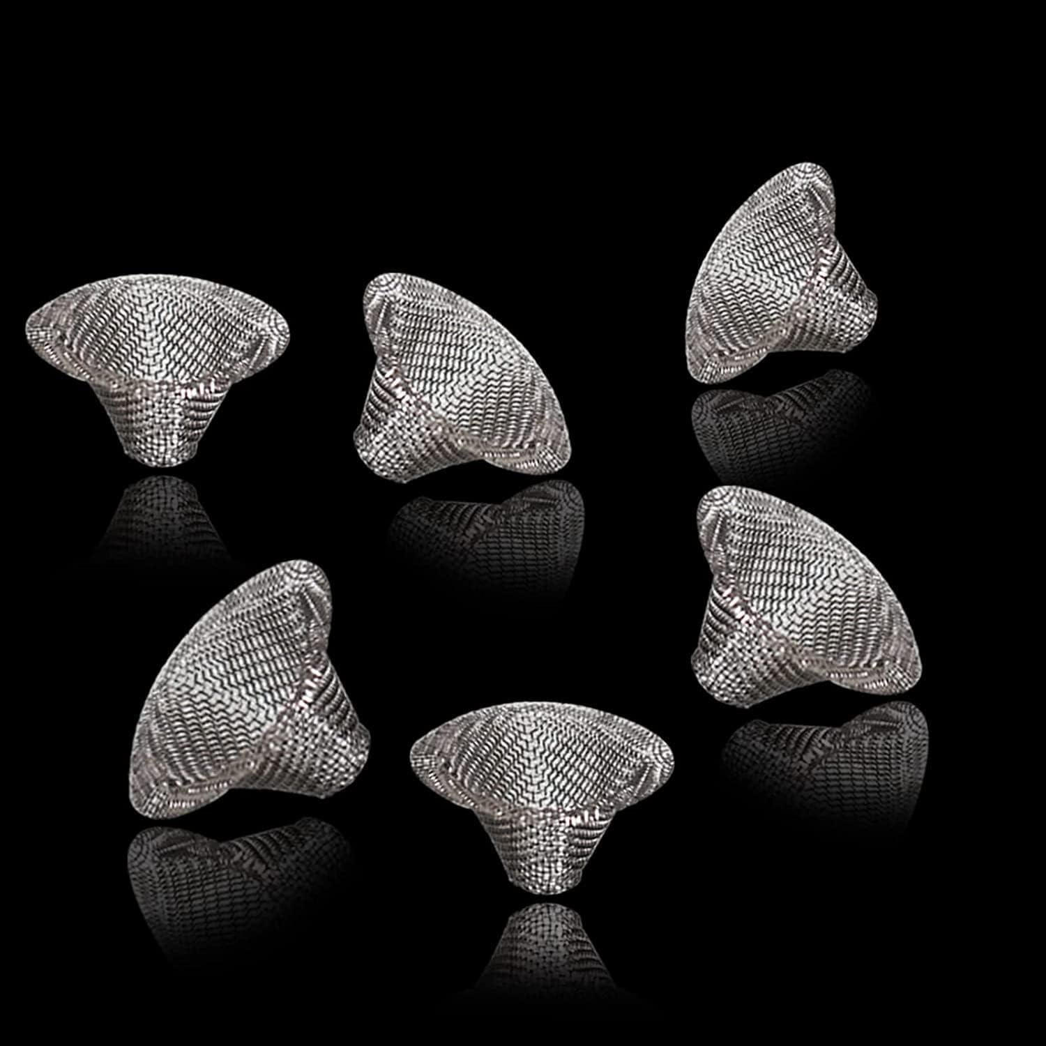 50 Piezas Pantallas de Tubo BAOLSLS 1.27 cm Acero Inoxidable