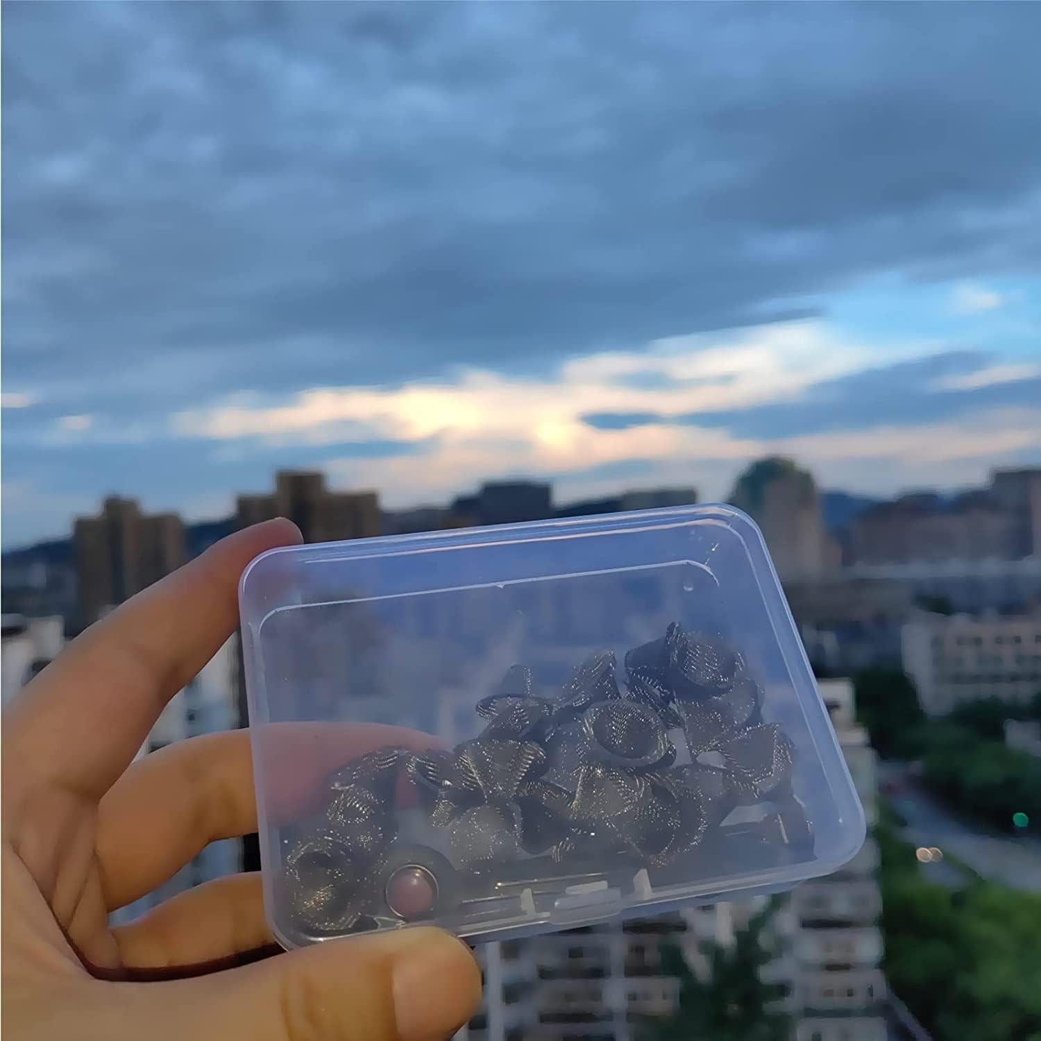 50 Piezas Pantallas de Tubo BAOLSLS 1.27 cm Acero Inoxidable