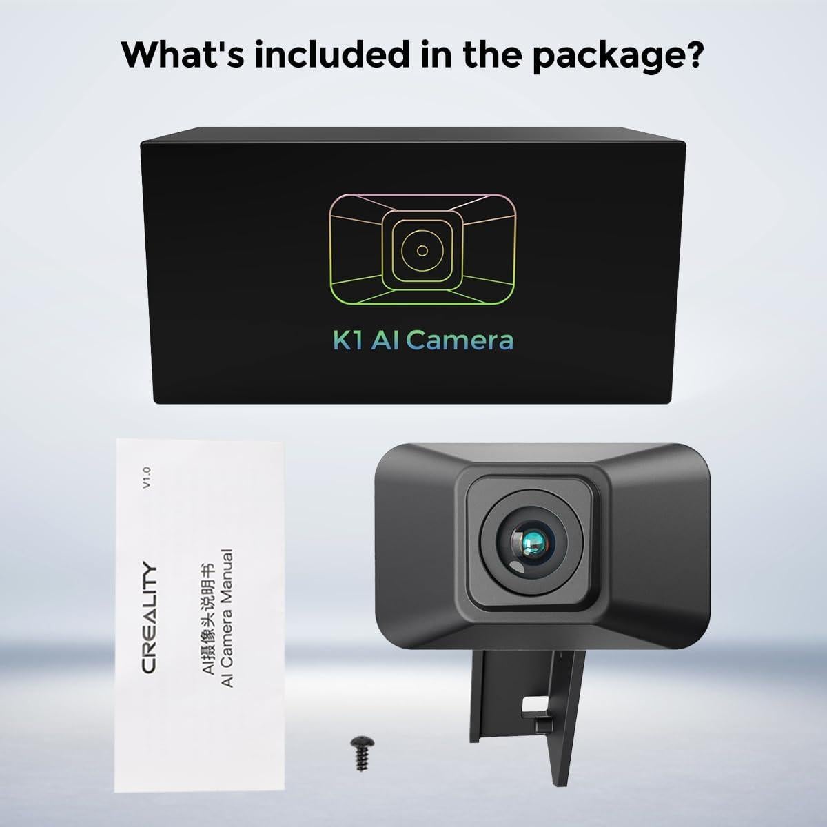 Cámara AI Creality K1 - HD, Detección AI, Time-Lapse