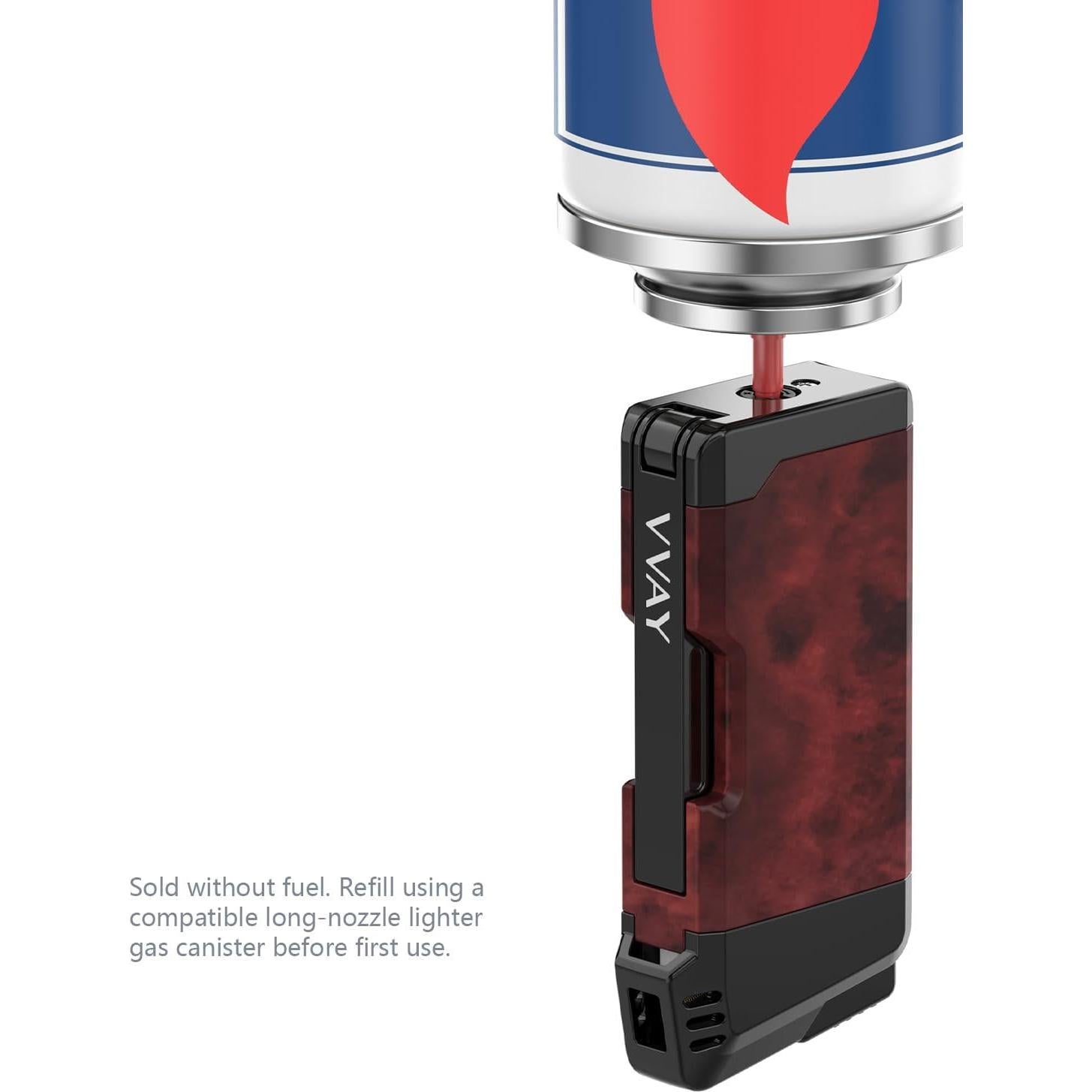 Encendedor de Pipa VVAY VJ890 Butano Llama Suave Compacto