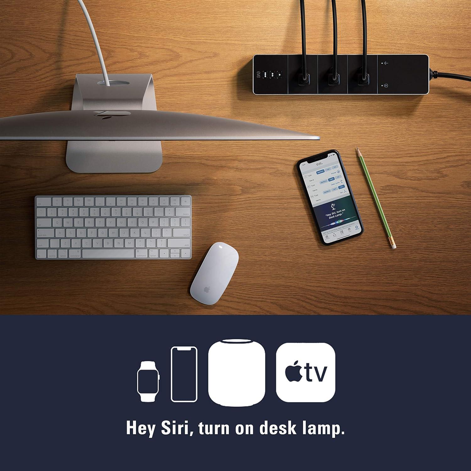 Eve Energy Strip - Toma de corriente inteligente triple