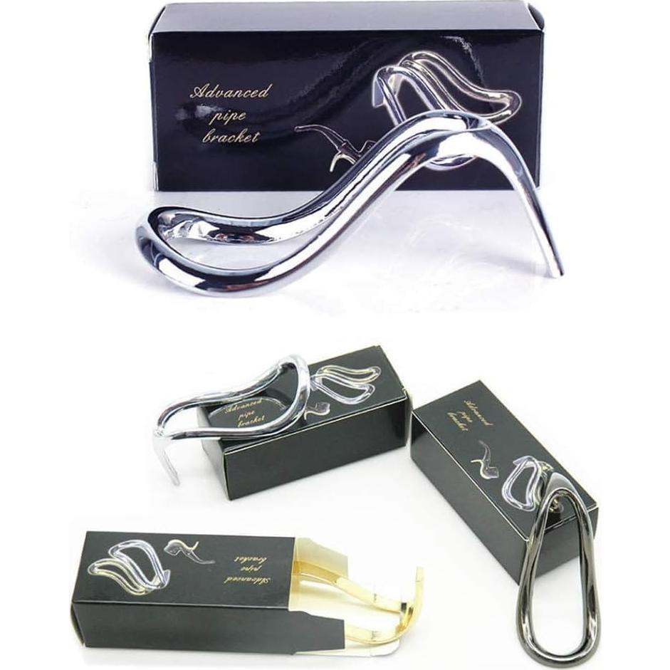 Soporte para Cigarros Jowxsx Acero Inoxidable Negro Brillante