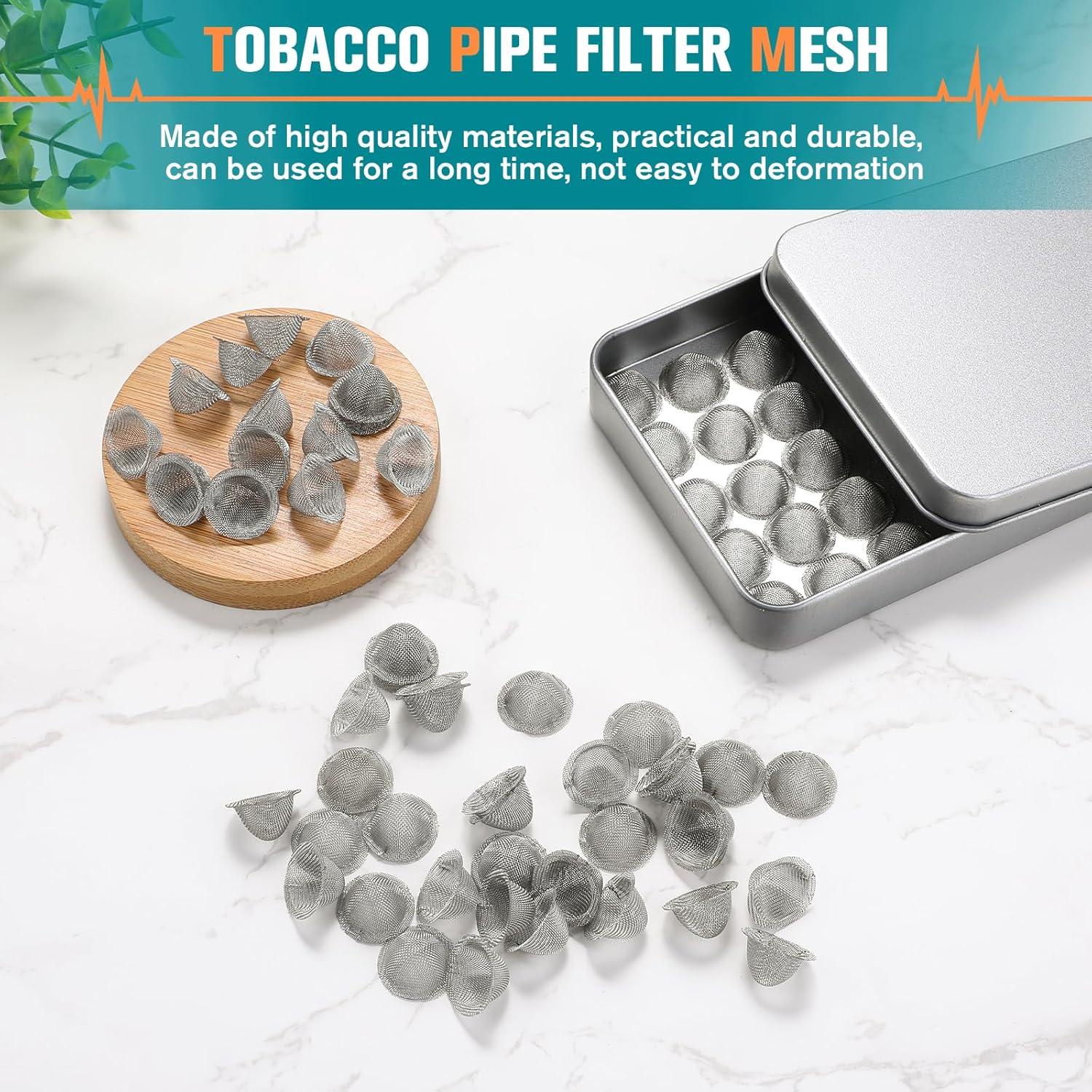 70 Pantallas de Tubo Reutilizables Kojcijs 1.27 cm Acero Inoxidable