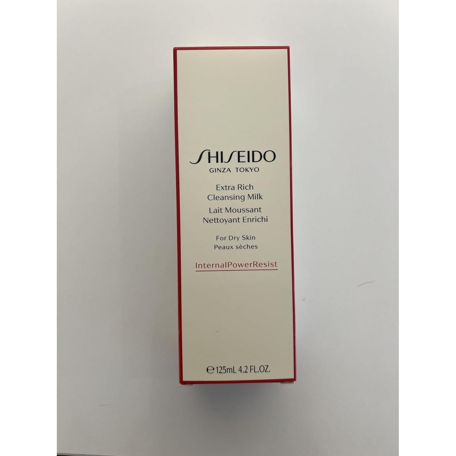 Leche Limpiadora Extra Rica Shiseido 125 mL - Piel Seca y Sensible