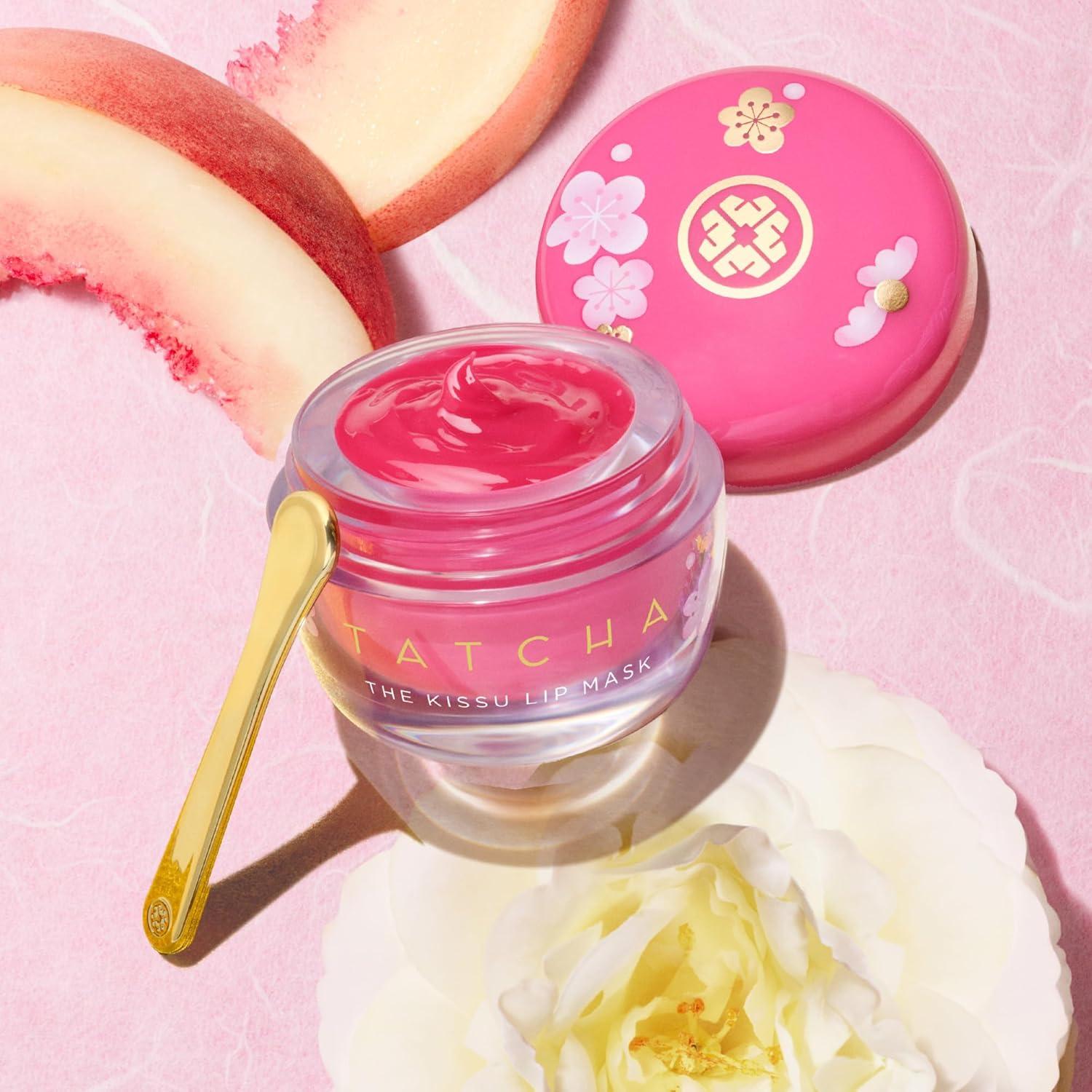 Set de Labios Lujosos Tatcha - Limpieza Matcha y Máscara Kissu