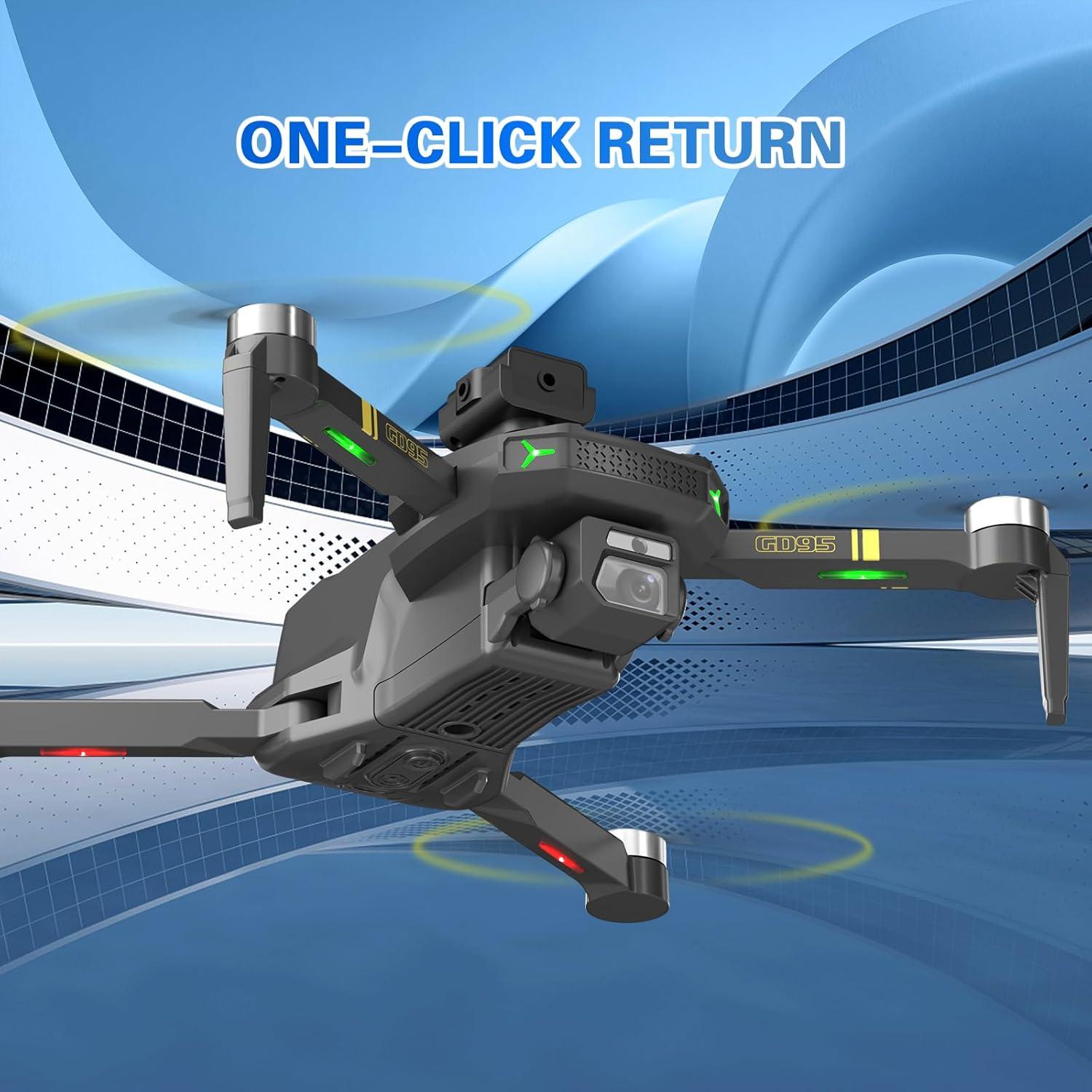 Drone Plegable Dzxlin GD95 con Cámara 1080P y Control Remoto