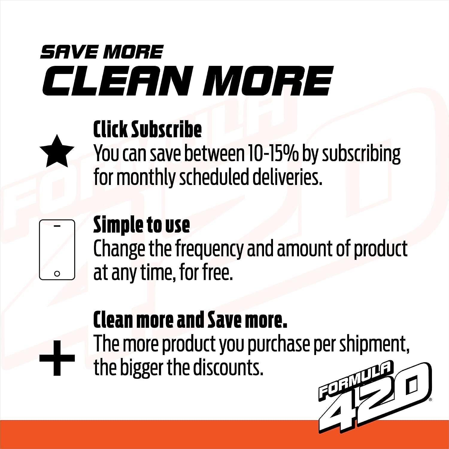 Limpiador de Tubos Formula 420 3 Paquetes 355 ml