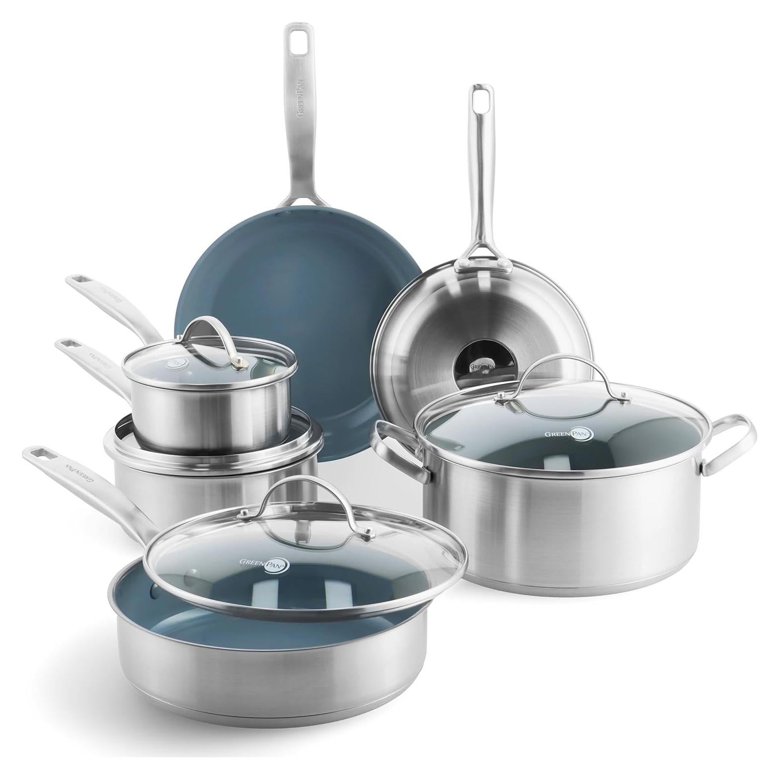 Juego de Utensilios de Cocina GreenPan Treviso 10 Piezas