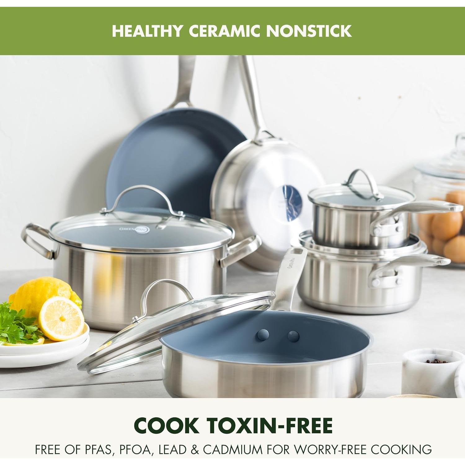 Juego de Utensilios de Cocina GreenPan Treviso 10 Piezas