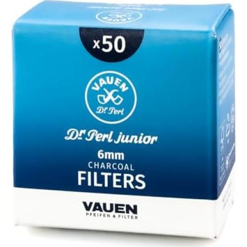 Filtros de Carbón Activado Dr. Perl Jufifty 6mm x 50 Unidades