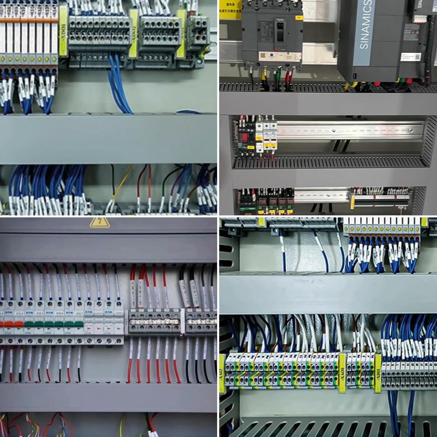 Organizador de Cables YECAYE Grande Negro 159.6x5cm