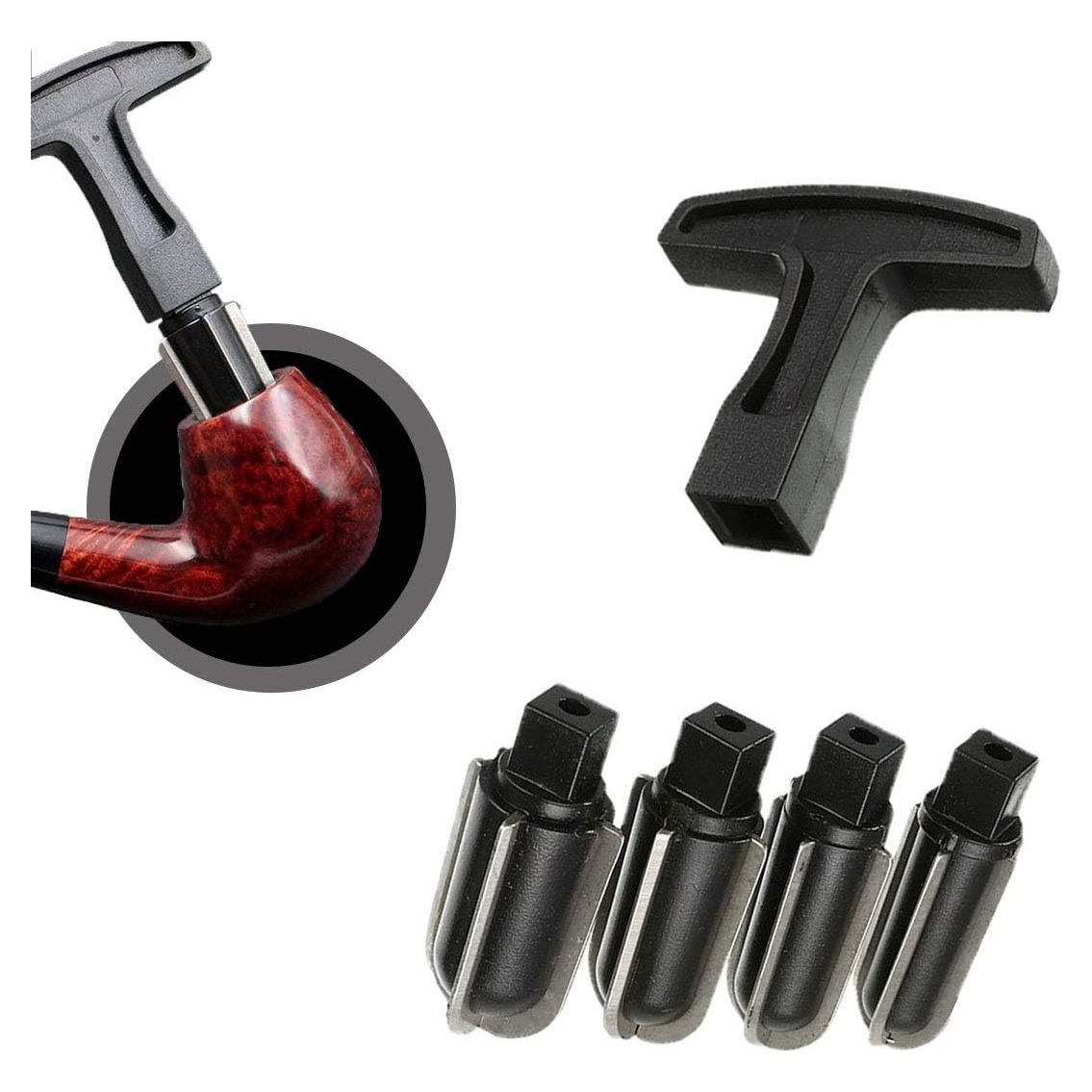 Kit de Reamer de Pipa Tom's Wheezes 4 Cabezas con Caja Regalo