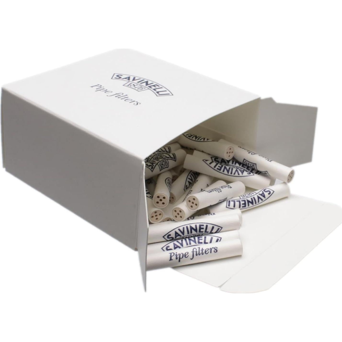 Filtros de Carbón Activado Savinelli 6mm - 30 Piezas