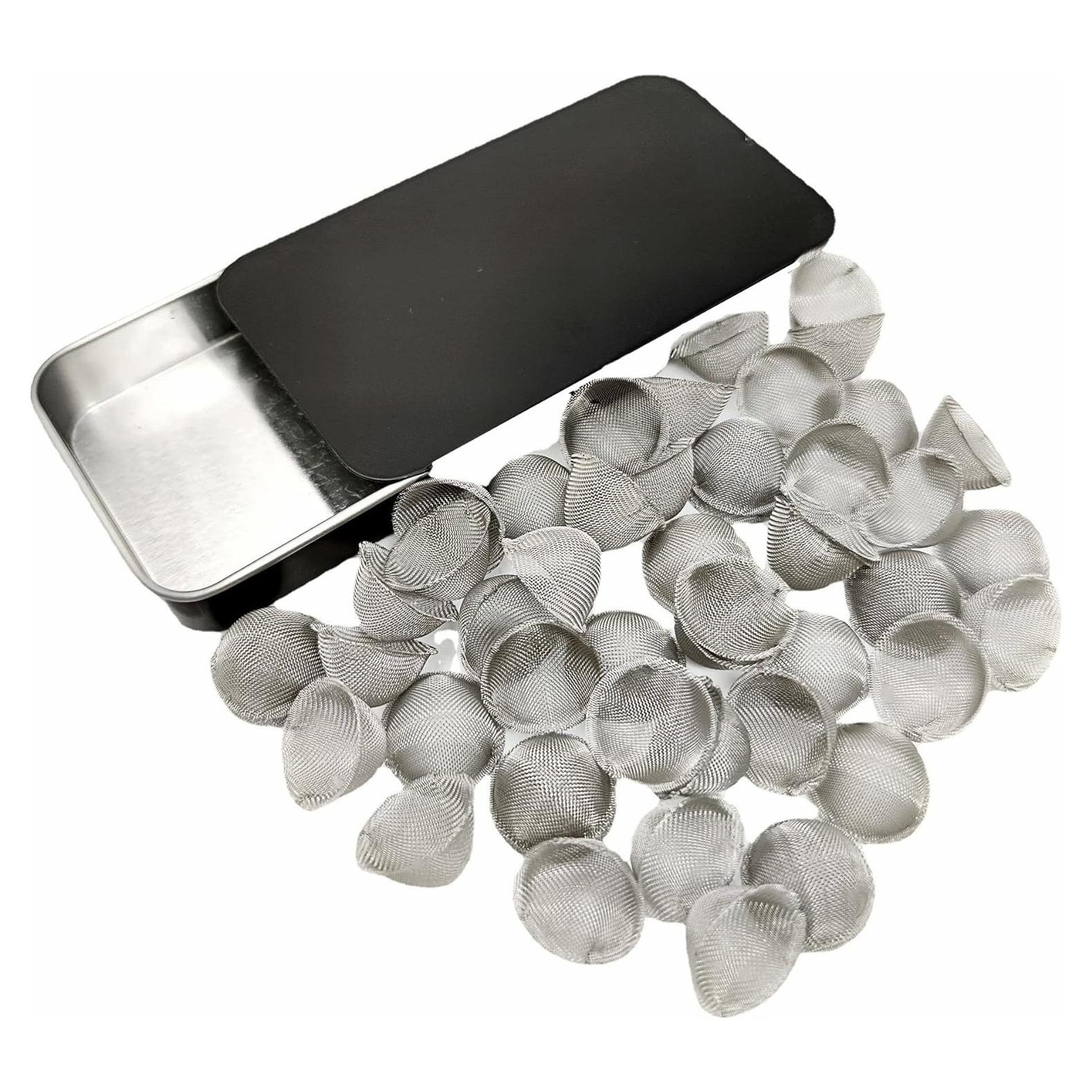 Filtros de Pantalla de Tubo Ruilida 50 Piezas 1.91 cm