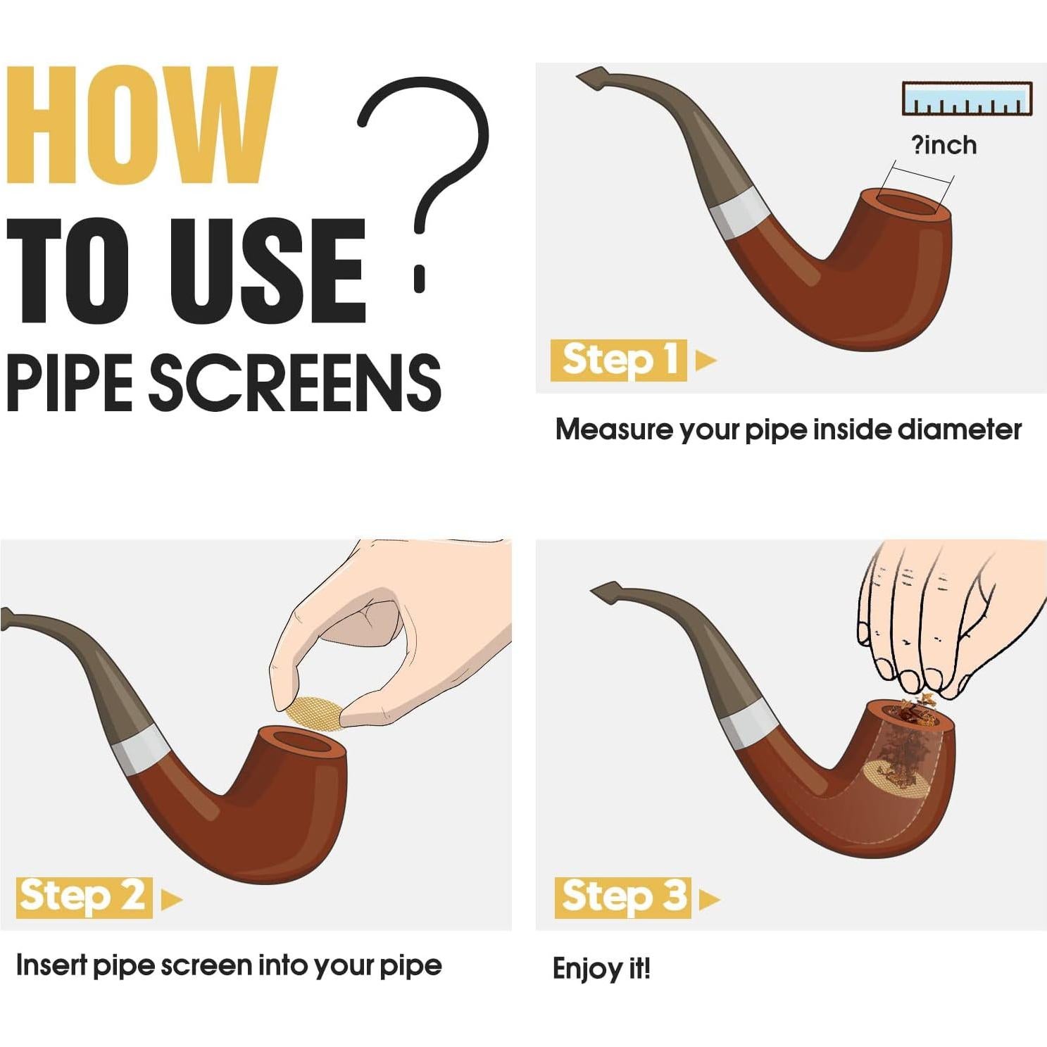 200 Pantallas de Tubería de Latón STANKER 12.7 mm con Caja