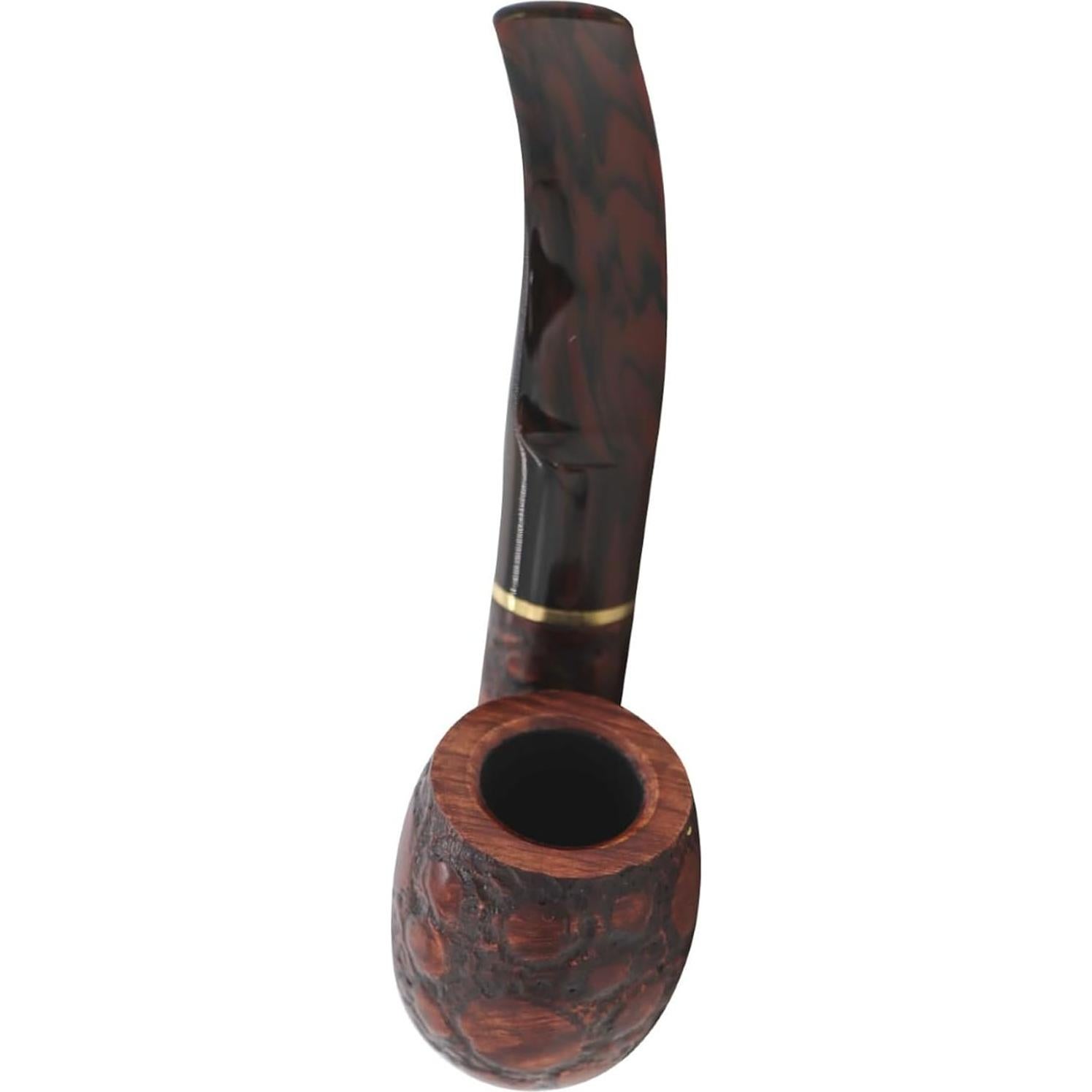 Pipa de Brezo Savinelli Alligator 614 Hecha a Mano Marrón