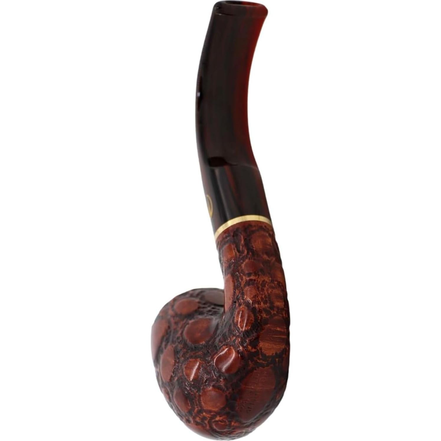 Pipa de Brezo Savinelli Alligator 614 Hecha a Mano Marrón