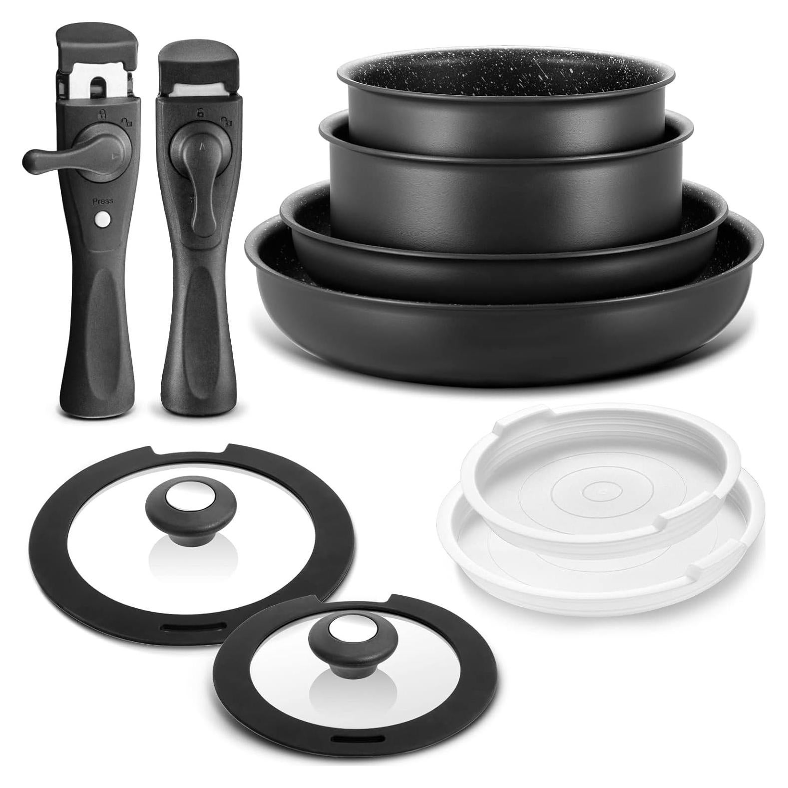 Juego de Utensilios de Cocina BEZIA 10 Piezas Antiadherentes