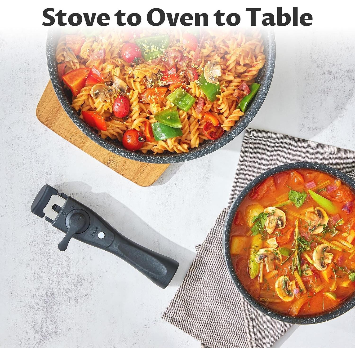 Juego de Utensilios de Cocina BEZIA 10 Piezas Antiadherentes