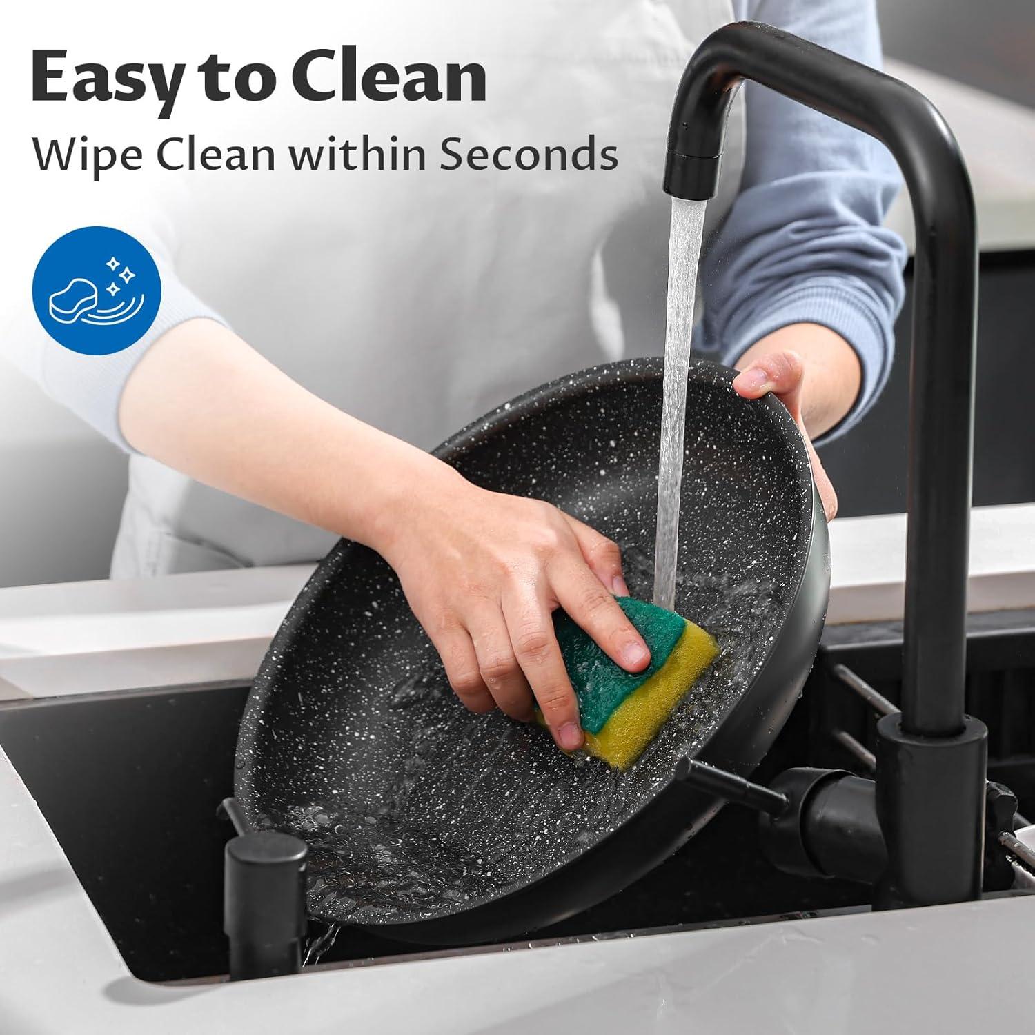 Juego de Utensilios de Cocina BEZIA 10 Piezas Antiadherentes