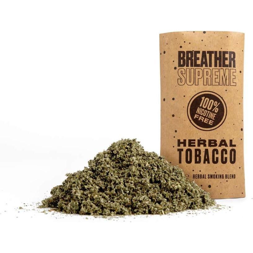 Mezcla Herbal para Fumar Breather 30g - Libre de Tabaco y Nicotina