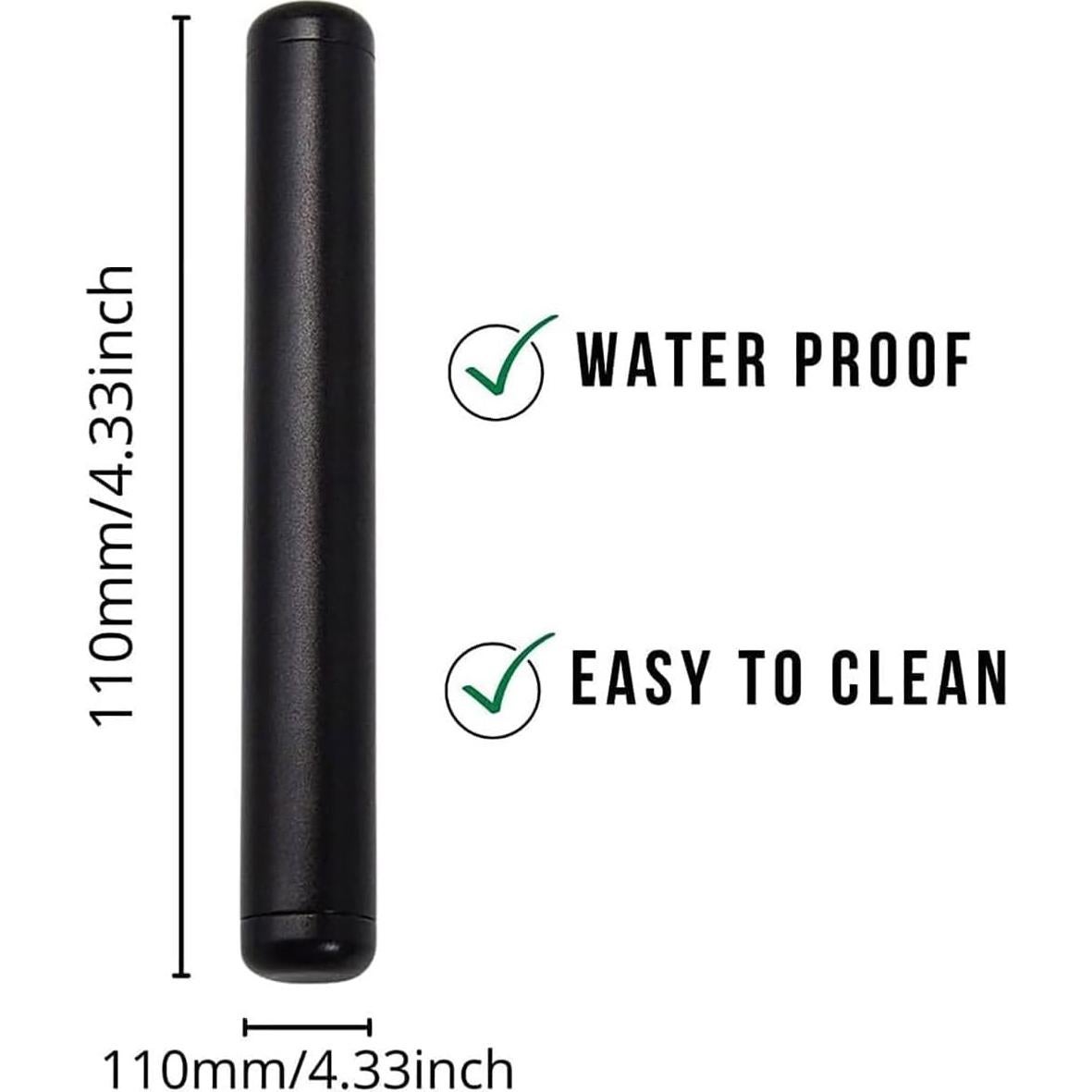 Contenedor de Metal Portátil Yomitek 11.4 cm Hermético (Paquete de 3)