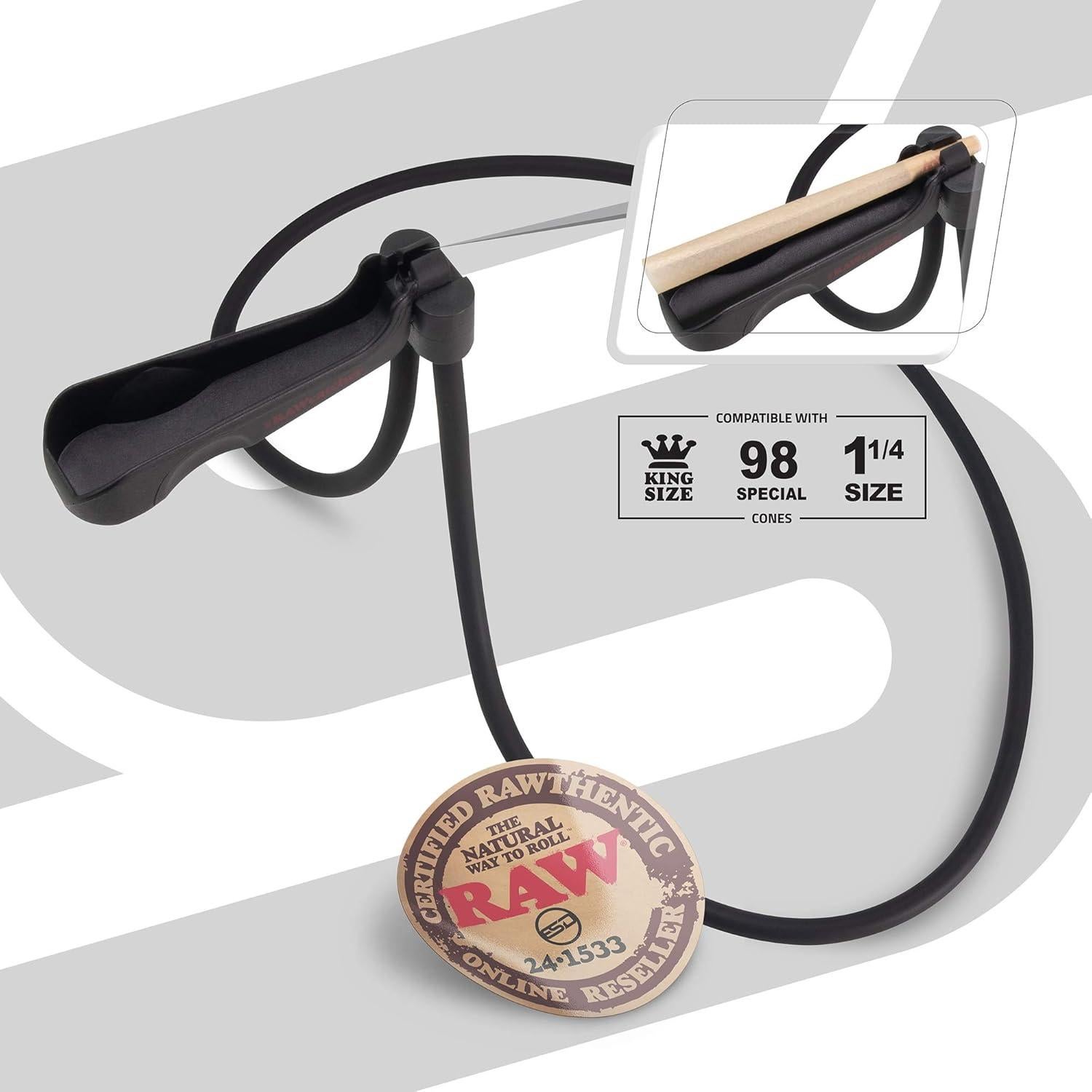 Fumador Manos Libres RAW - Captador de Cenizas, 198g