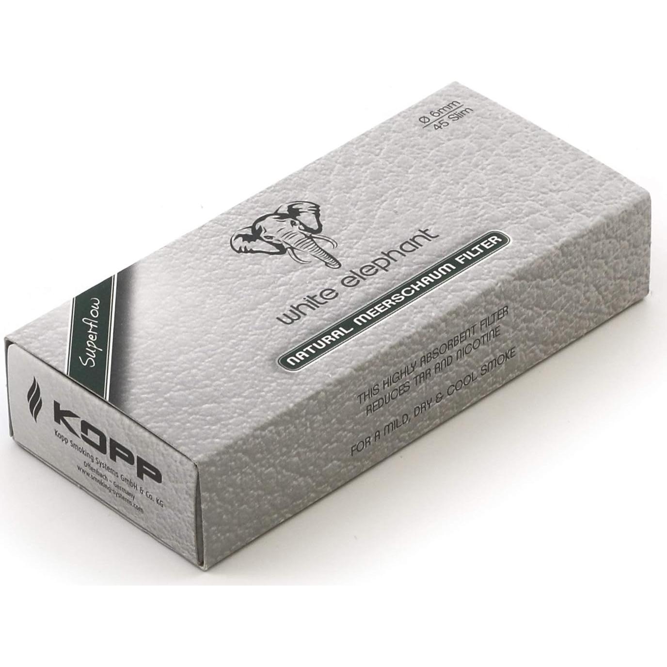 Filtros de tubo de 6mm Meerschaum - Caja de 45 filtros