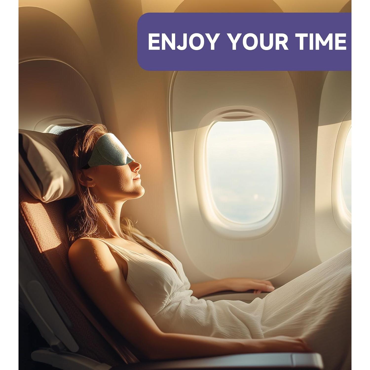 Máscara de Sueño Mavogel Gris - Suave y Ergonómica