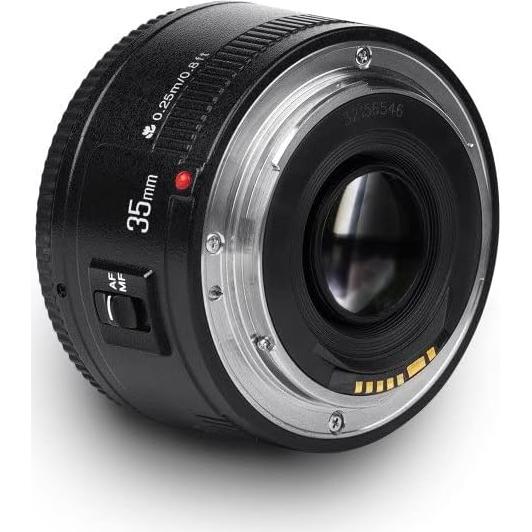 Lente YONGNUO YN35mm F2 Gran Angular AF/MF para Canon