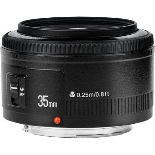 Lente YONGNUO YN35mm F2 Gran Angular AF/MF para Canon