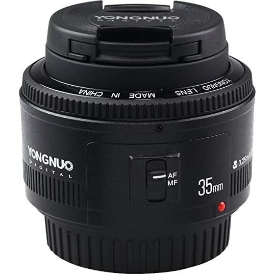 Lente YONGNUO YN35mm F2 Gran Angular AF/MF para Canon