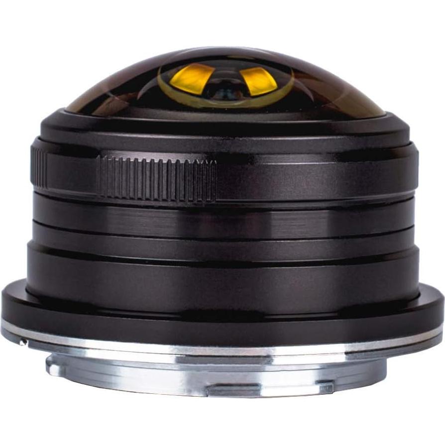 Lente Ojo de Pez Circular Laowa 4mm f/2.8 para Micro Cuatro Tercios
