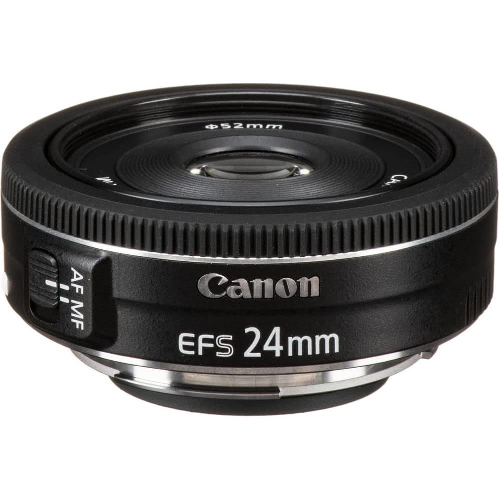 Lente Canon EF-S 24mm f/2.8 STM Compacto para DSLR APS-C