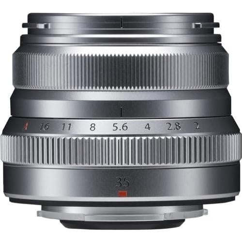 Lente Fujifilm XF 35mm f/2 R WR Plata + Filtro 43mm