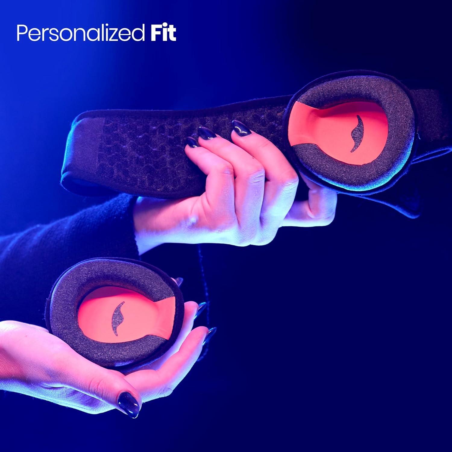 Manta Pro Máscara de Sueño 100% Blackout para Dormir de Lado