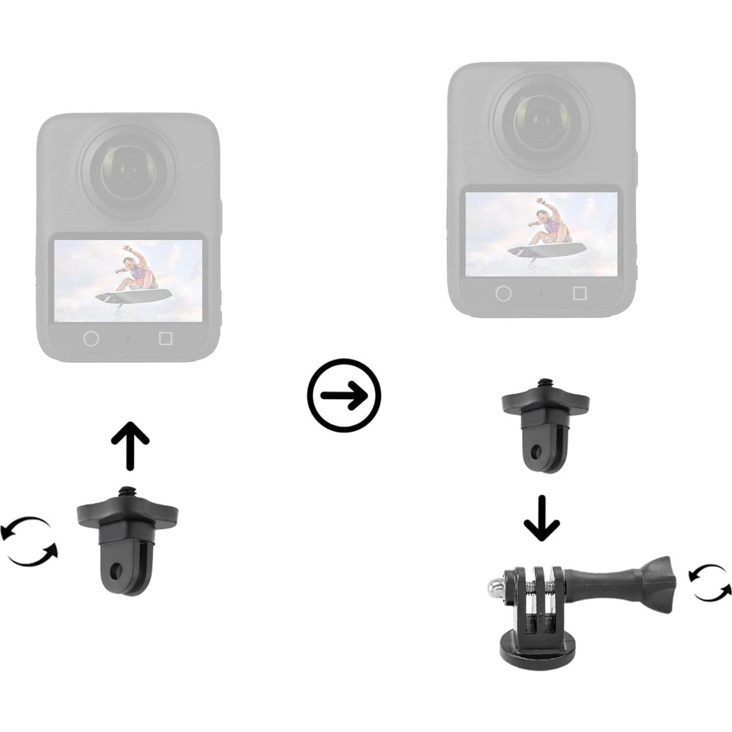 Cámara de Acción DJI Osmo 360 Combo Estándar 8K Impermeable