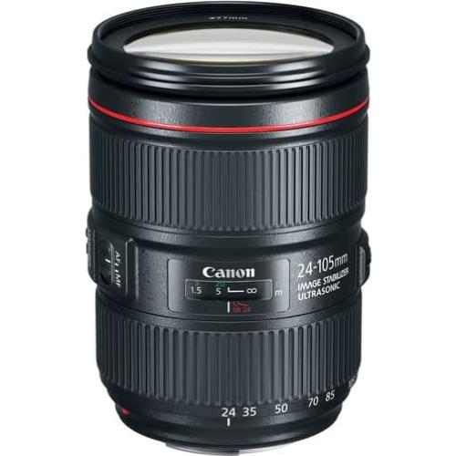 Lente Canon EF 24-105mm f/4L IS II USM + Bolsa + Tarjeta 64GB